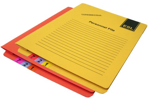 Occupational Health Case Note Folders